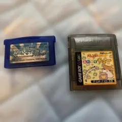 ゲームボーイのカセット2個