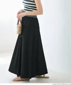 【未使用】coca ジョーゼットリブフレアスカート Sのサムネイル