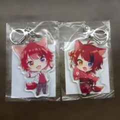 すとぷり 莉犬 アクリルキーホルダー 2種セット