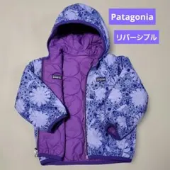 パタゴニア フード付きアウター 紫 花柄Patagonia
