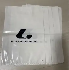 LUCENT ショップ袋 5枚セット 紐なし