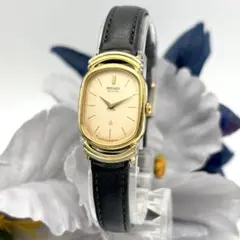 稼働/ベルト交換】SEIKO セイコー オーバル レディース腕時計 手巻