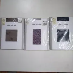 COMME CA DU MODE ストッキング 3足セット M-L