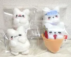 はなまるおばけ も～っと！毎日楽しいセリフ付きマスコット 4種セット