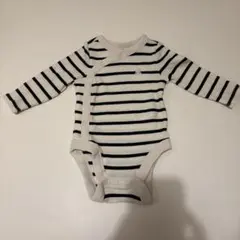 baby GAP ストライプロンパース 3-6ヶ月