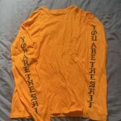 whiteland Blackburn オレンジ長袖Tシャツ