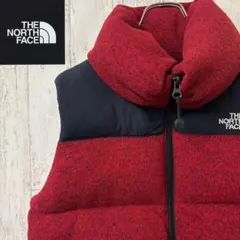 【激レア】ノースフェイス　ヌプシ　ダウンベスト　ホワイトレーベル　韓国限定　刺繍