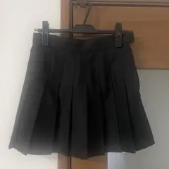 American Apparel 黒 プリーツスカート S