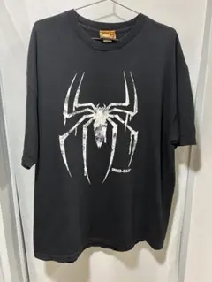 US古着　SPIDER-MAN スパイダーマン Tシャツ ブラック　XXLのサムネイル