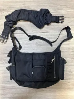AMERI 2WAY SHOULDER MILITARY BAG black