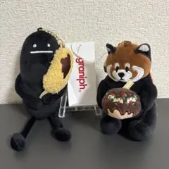 イカク＆ビューティフルシャドー　グラニフ心斎橋2周年記念チャーム　キーホルダー