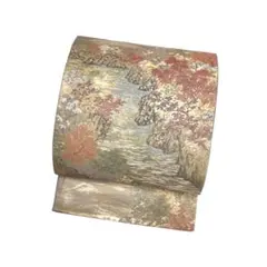 袋帯 引箔日本百景 美しい風景柄 金銀糸 フォーマル KO-1146