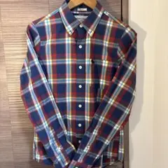【未使用】Abercrombie & Fitch チェック柄 長袖シャツ