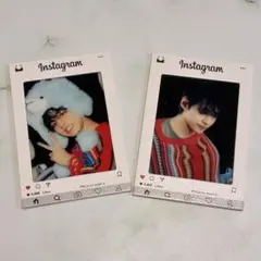 BTS V インスタ風フィルムフォトカード 2장 세트