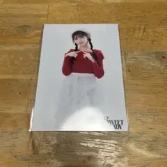 白石まゆみ　生写真　バレンタイン衣装2025