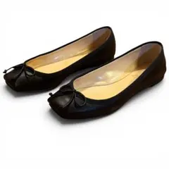 Christian Louboutinバレエ フラットシューズ 黒 341/2