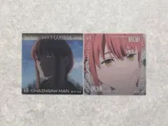 こ*様 チェンソーマン スクエアクリアカード マキマ まとめ売り