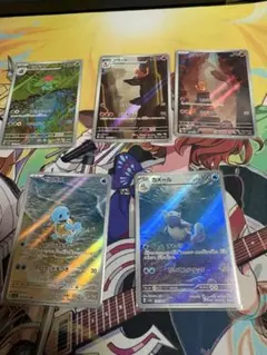 御三家 3枚セットAR SV2a ポケモンカード151 166 168 170 - メルカリ