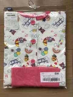 新品♪アンパンマン 腹巻付半袖パジャマ 80cmピンクのサムネイル