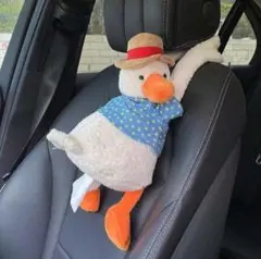 【新品♡未開封】あひる　ダック　ティッシュケース　ポーチ　とり　車用品
