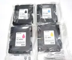 ❣️RICOH リコ— Lサイズ インク 4色 GC41KH·CH·MH·YH - メルカリ