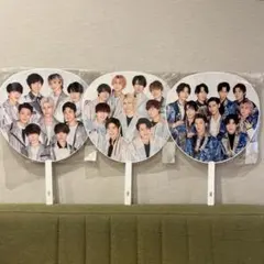 SnowMan 集合うちわ カウコン 3枚セット