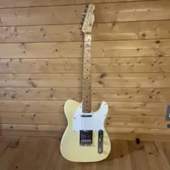 美品 Vintage ビンテージ Telecaster クリームイエロー 黄色 - メルカリ