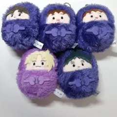 忍たま乱太郎 たぴぬい 久々知兵助 斉藤タカ丸 竹谷八左ヱ門 鉢屋三郎