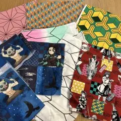 鬼滅の刃　はぎれ　生地セット