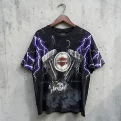 90s Harley-Davidson ハーレー　サンダー　Tシャツ L