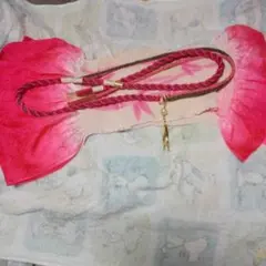 振袖等正絹絞り帯あげ&帯〆セット未使用