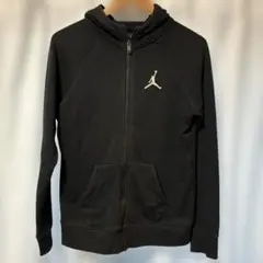 ナイキ　ジョーダン　ジップアップパーカー　ブラック