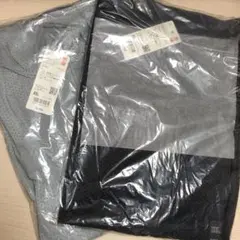 ドライEXUV カットフルジップパーカ　セット　グレイ、ブラック