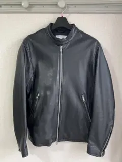 BEAUTY&YOUTH レザー シングルライダース M ブラック 羊革