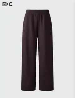 〈完売品〉 UNIQLO：C スウェットパンツ ダークブラウン L