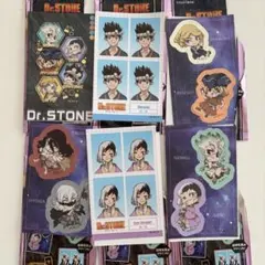 Dr.STONE ステッカーセット 百均　100均　ダイソー　千空　ゲン　クロム