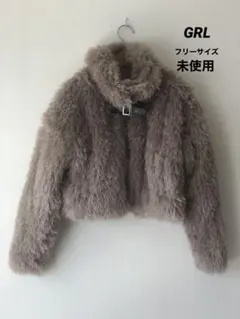 ファージャケット ブラック