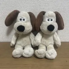 ウォレスとグルミット グルミット ぬいぐるみ 2体セット