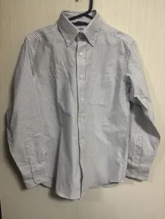 EDWIN ストライプ 長袖シャツ