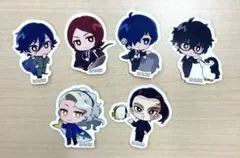 シーパラ×ペルソナコラボグッズ　チケット風ステッカー　コンプリートセット　P5 シーパラ×ペルソナコラボグッズ チケット風ステッカー コンプリート