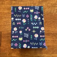 【未使用品】ネイビー 綿生地　53cm × 53cm