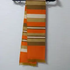 スカーフ オレンジ系 昭和レトロ