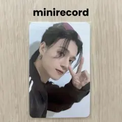 ATEEZ ウヨン トレカ minirecord OUTLAW