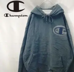 廃盤 us規格 Champion スーパーフーディ オリジナルタグ ブラック