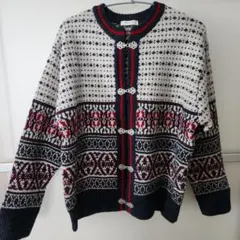 フリークスストア　ノルディック柄　羊毛100%