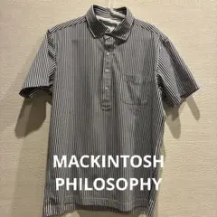 MACKINTOSH PHILOSOPHY 半袖ドットブラウス シェルボタン - メルカリ
