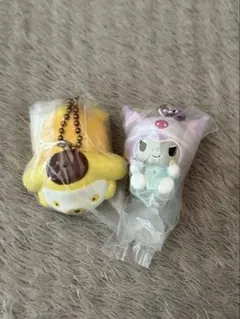 サンリオキャラクターズ GRWM マスコットチャーム（ポムポムプリン、クロミ）