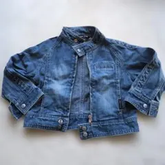 COMME CA ISM キッズ デニムジャケット 90cm　コムサイズム