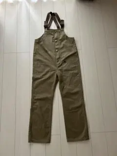 Blucoworkgarment オーバーオール カーキ Mサイズ - メルカリ