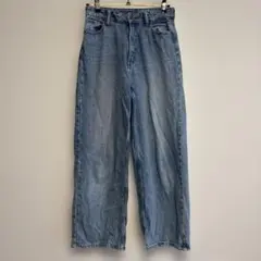 AMERICAN HOLIC デニムパンツ ワイド ブルーＬサイズのサムネイル